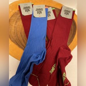 Jimmy Lion men’s DRESS Socks 2 Pair NWT!